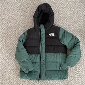 North Face fleece lined parka